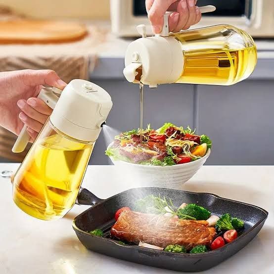 2 in 1 Oil Spray and Pouring Bottle 500ml